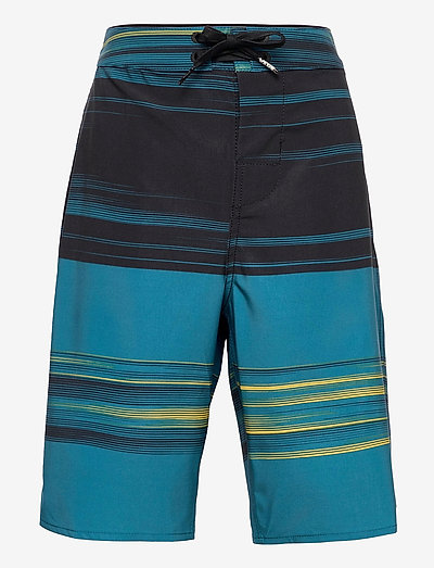 ERA BOARDSHORT 18 BOYS - swim shorts - black/moroccan blue