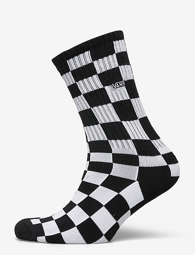 black and white checkered vans socks