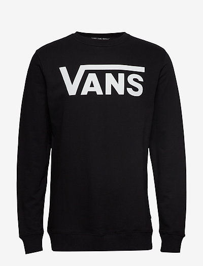 VANS CLASSIC CREW II - sporta džemperi - black-white