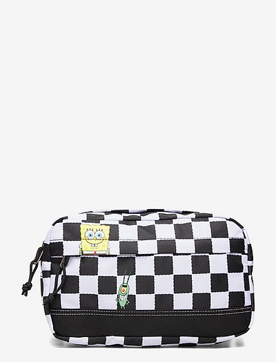 checkerboard bum bag vans