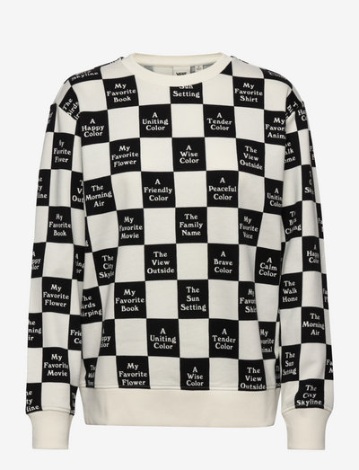 Top Womens Alpha - sweatshirts - checkerboard