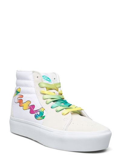 iridescent high top vans