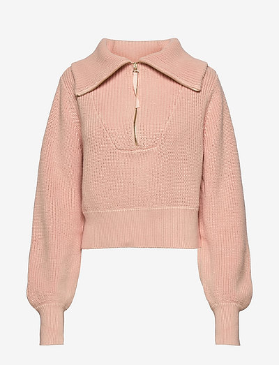 Mentone Top - džemperi - putty pink