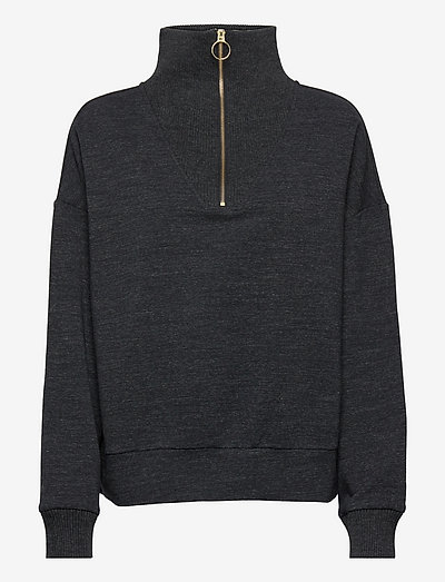 Miller Sweat - sportiska stila džemperi un džemperi ar kapuci - black marl