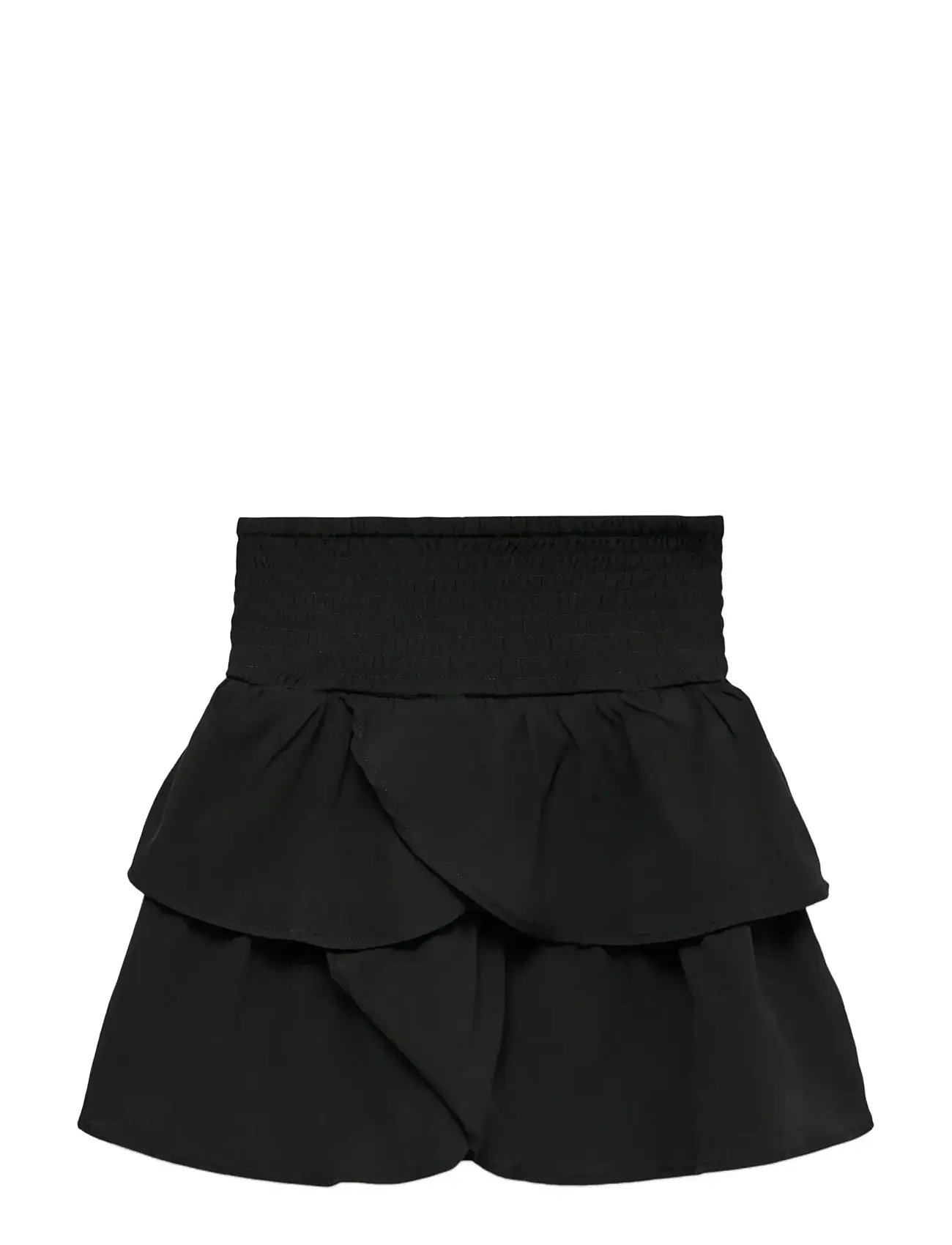 VERO MODA Mädchen Vmemma Smock Layer Rock Wvn Mädchen Noos Schwarz - 152 - Kinder