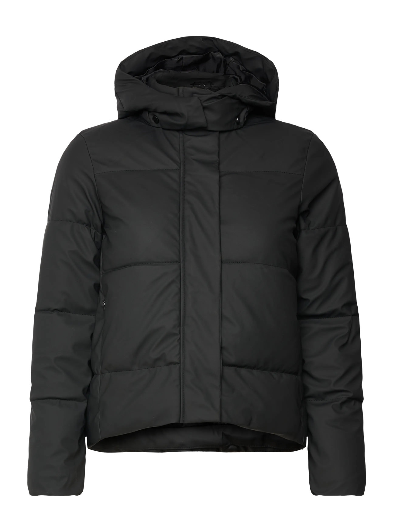 VERO MODA Mädchen Vmgretakylie Kurz Coated Jacke Mädchen Schwarz - 140 - Kinder