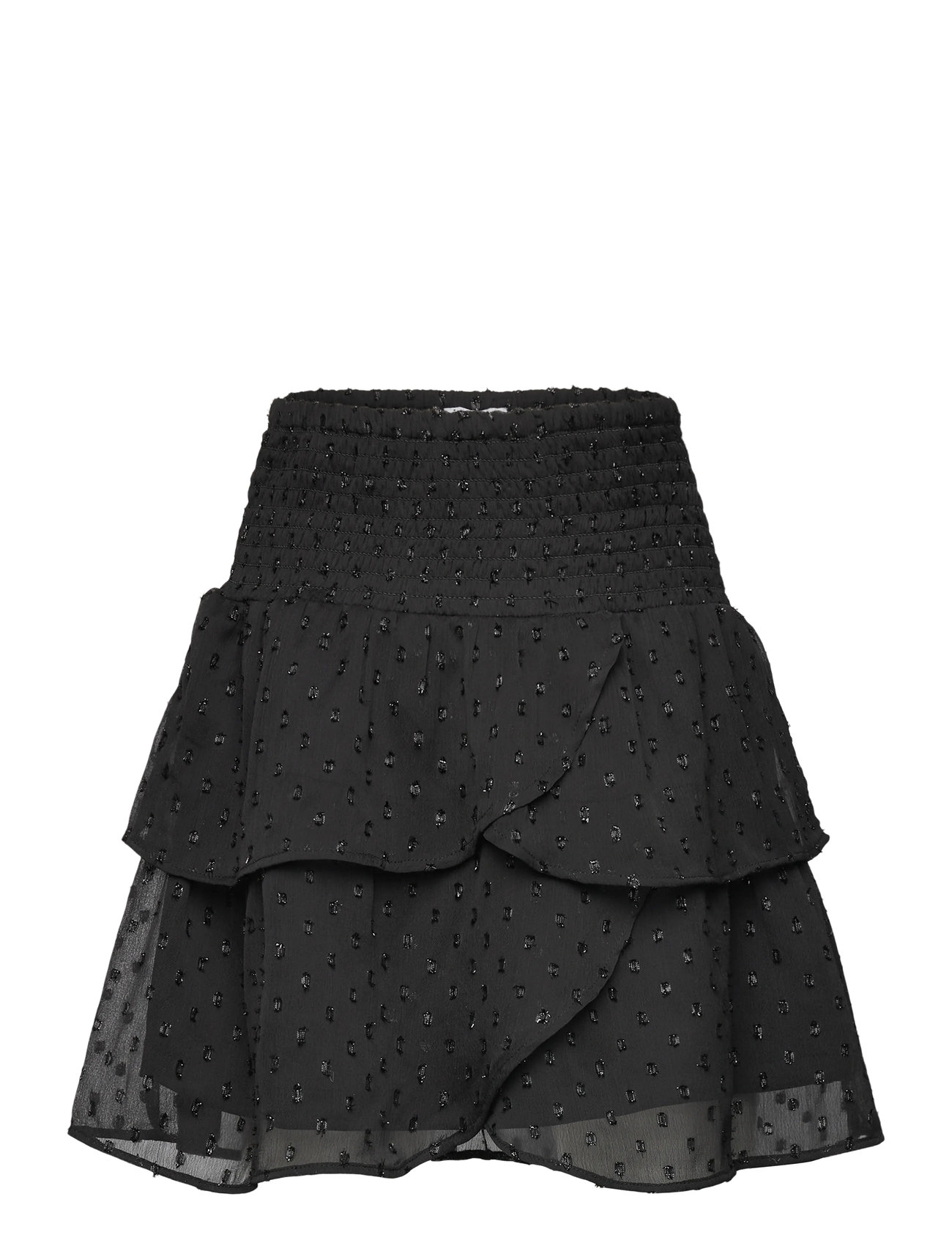 Vero Moda Girl Vmemma Glitter Short Skirt Wvn Girl, 158, Black, Nederdele > Korte Nederdele, Børn