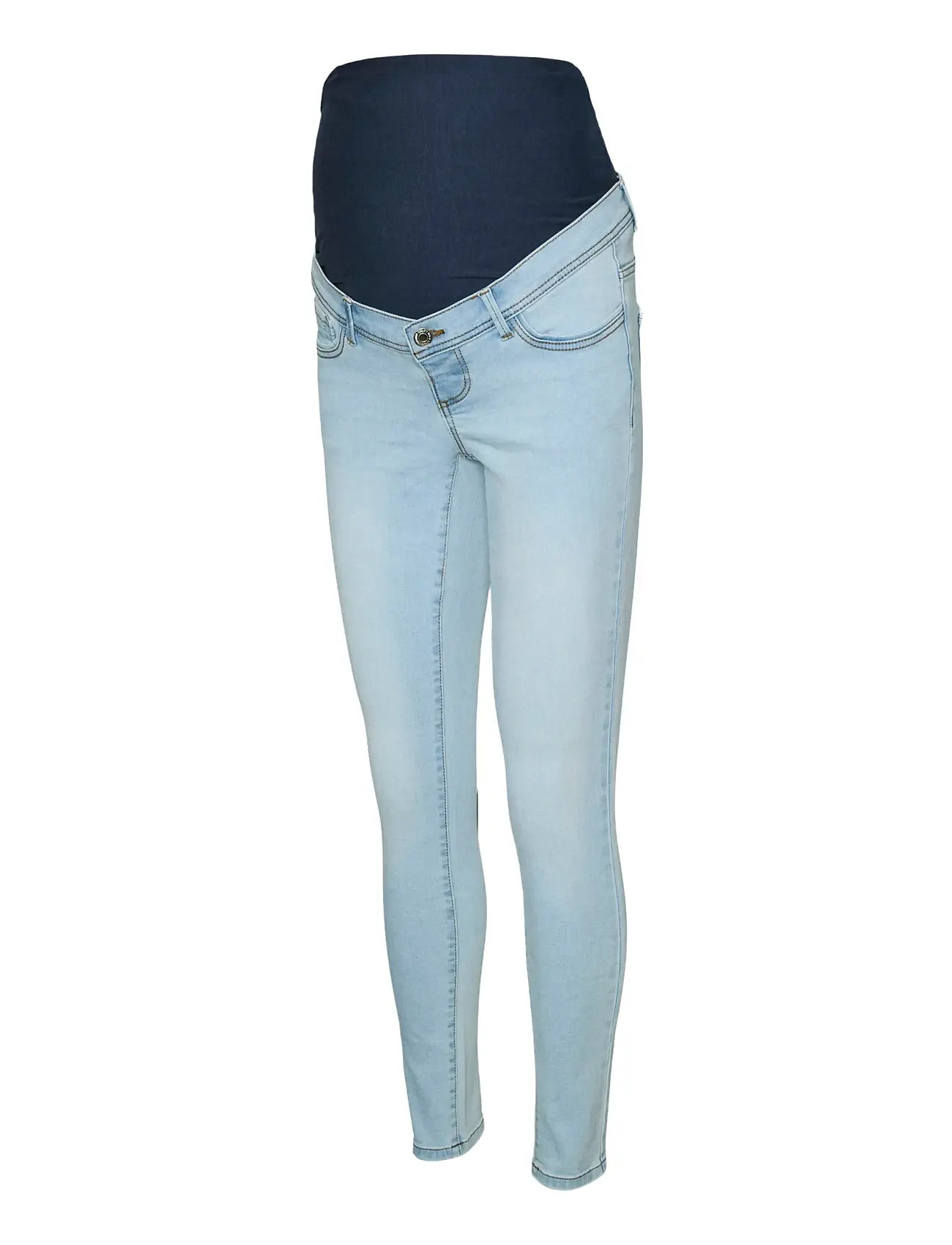 VERO MODA MATERNITY Vmmtanya S Piping Jeans Vi352 Ga Noos Blau - Mx34 - Damen