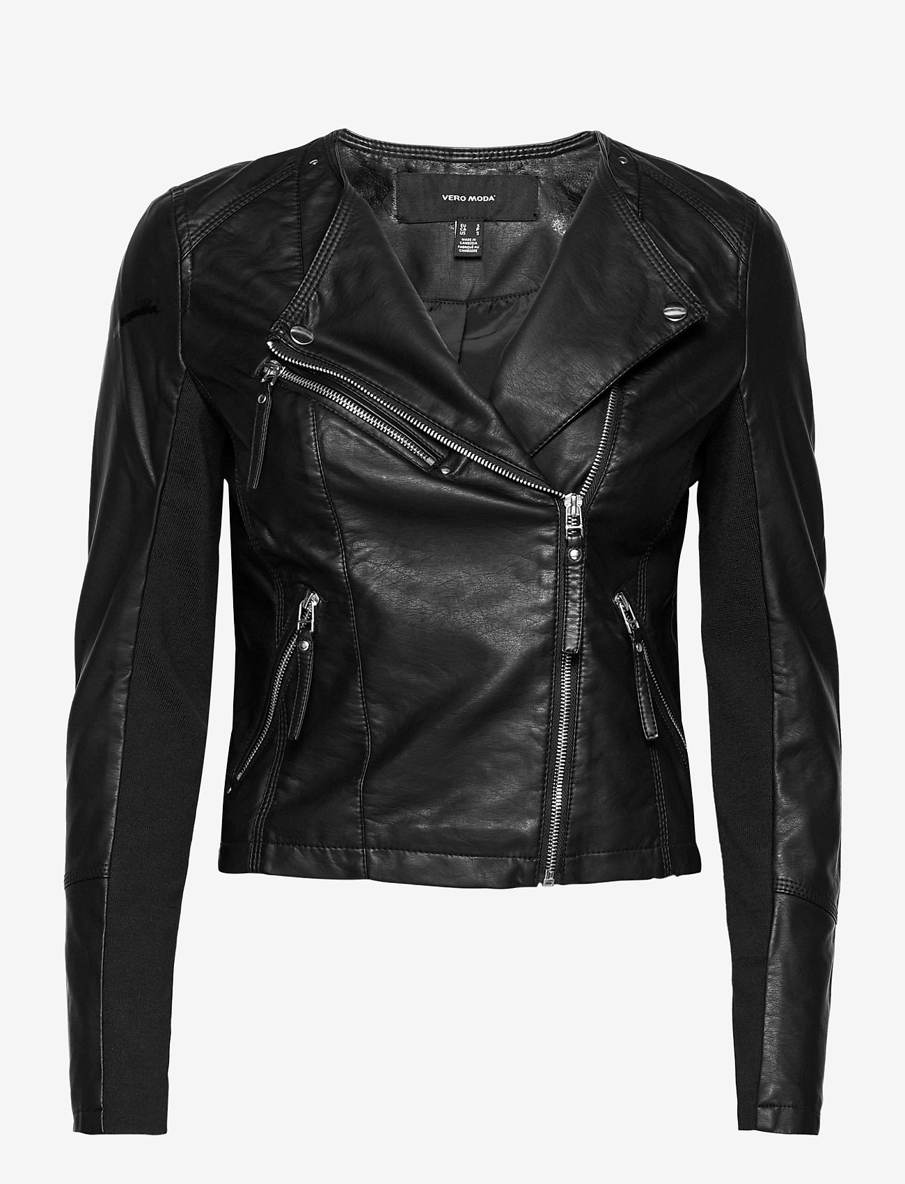 Stikke ud hæk Selskab Vero Moda Vmriafavo Short Coated Jacket Noos - Leather jackets | Boozt.com