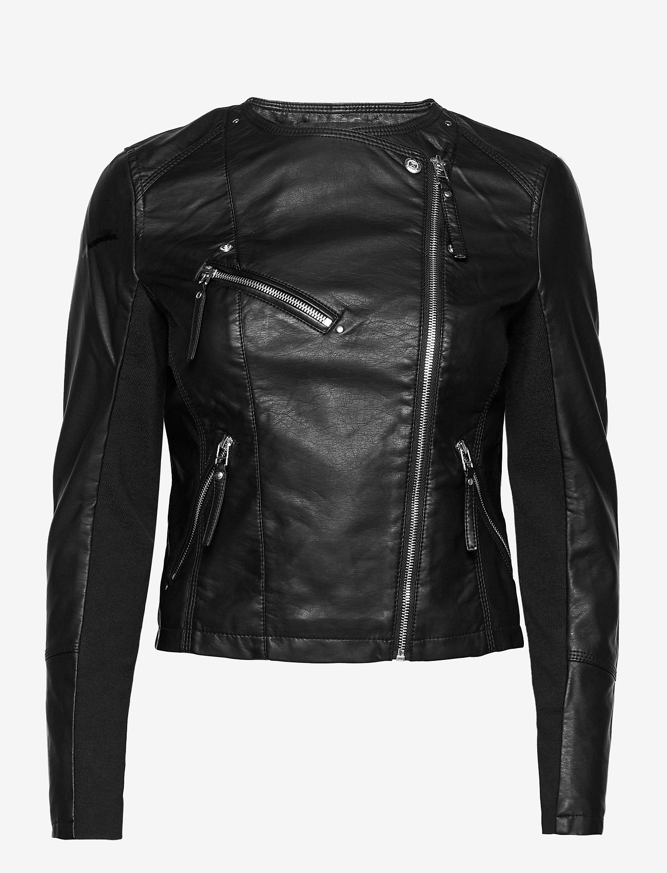 Vero Moda Vmriafavo Short Coated Jacket - Leather jackets | Boozt.com