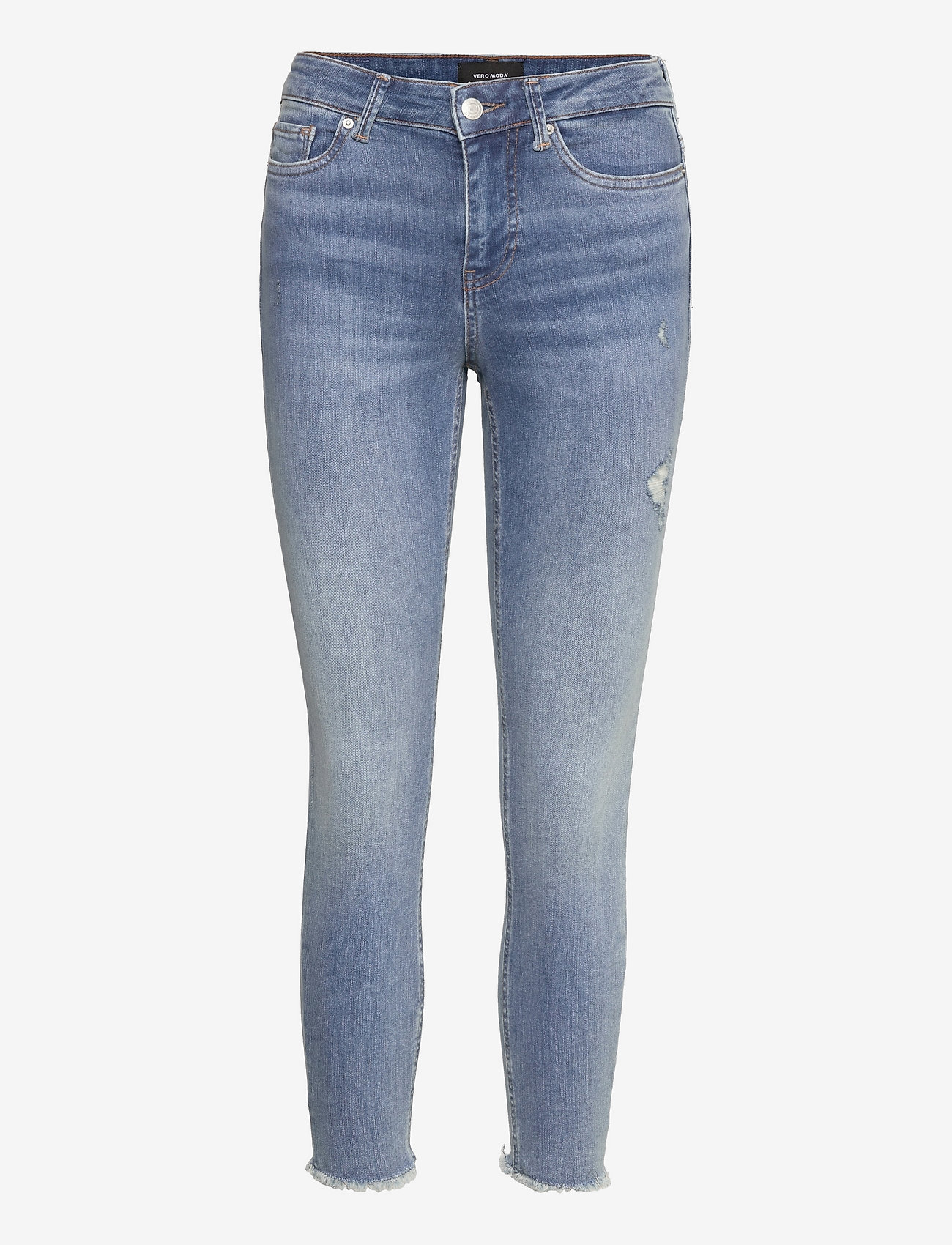 Vero Moda Vmpeach Mr Sk Ank Cut Dst Ri3101 - Skinny jeans | Boozt.com