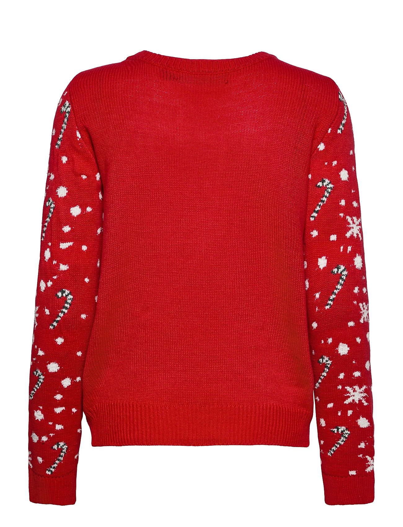Vmsnowfall Ls O-Neck Blouse Nvl Christmas Sweaters Rød Vero Moda fra Vero Moda til i Blå - Pashion.dk