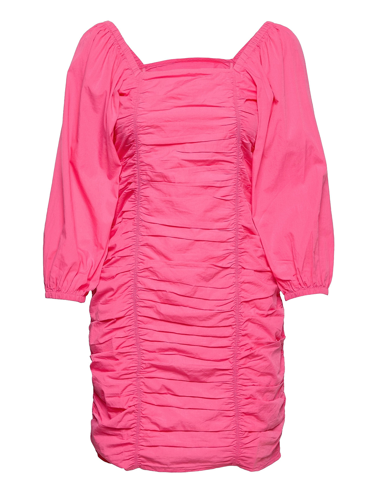 Vmhenny 3/4 Rouching Dress Exp Dresses Bodycon Dresses Vaaleanpunainen Vero Moda