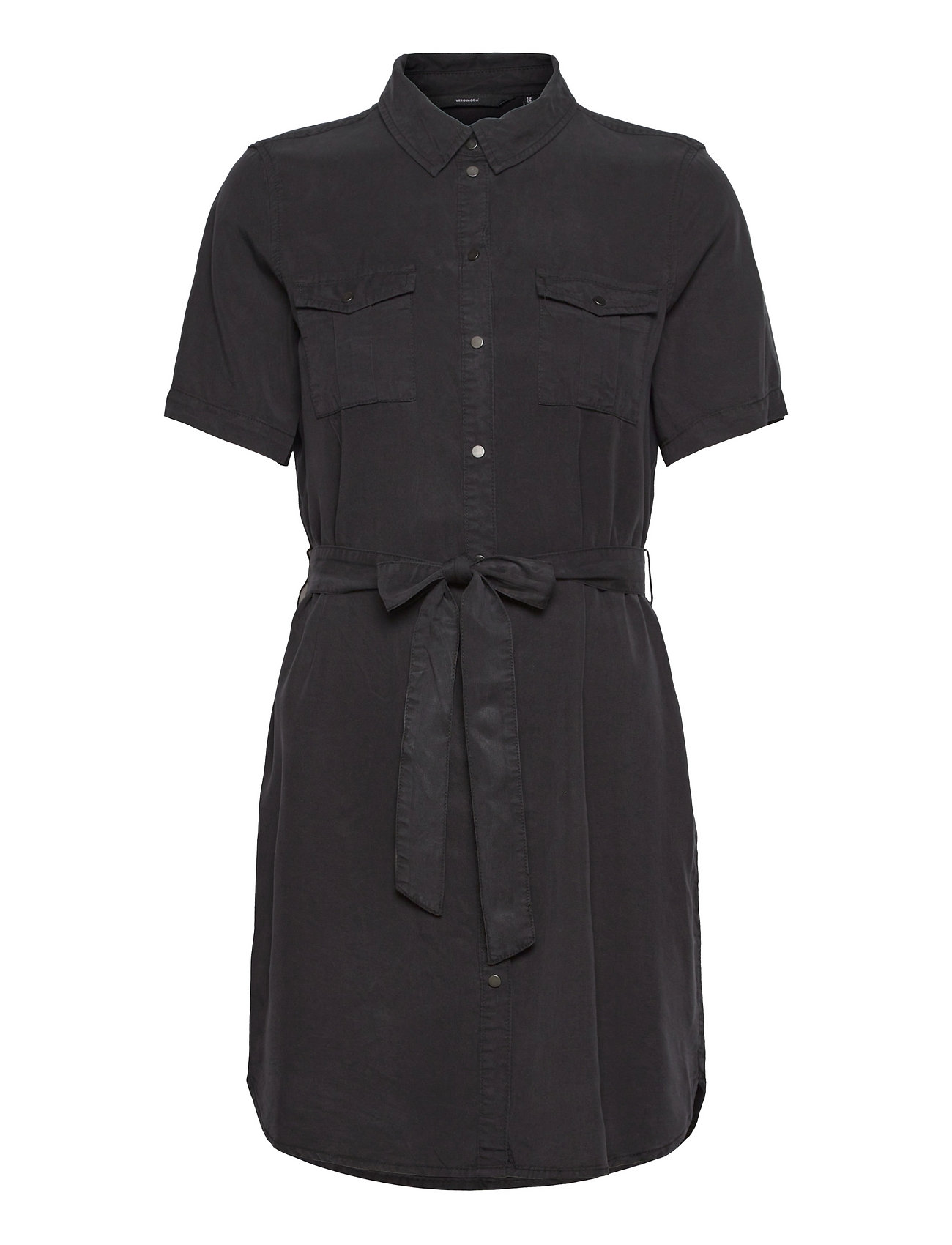 jeg er enig sidde Planlagt Vero Moda Vmsilja Ss Short Shirt Dress Ga (Black Denim), (2.939,51 kr) |  Large selection of outlet-styles | Booztlet.com