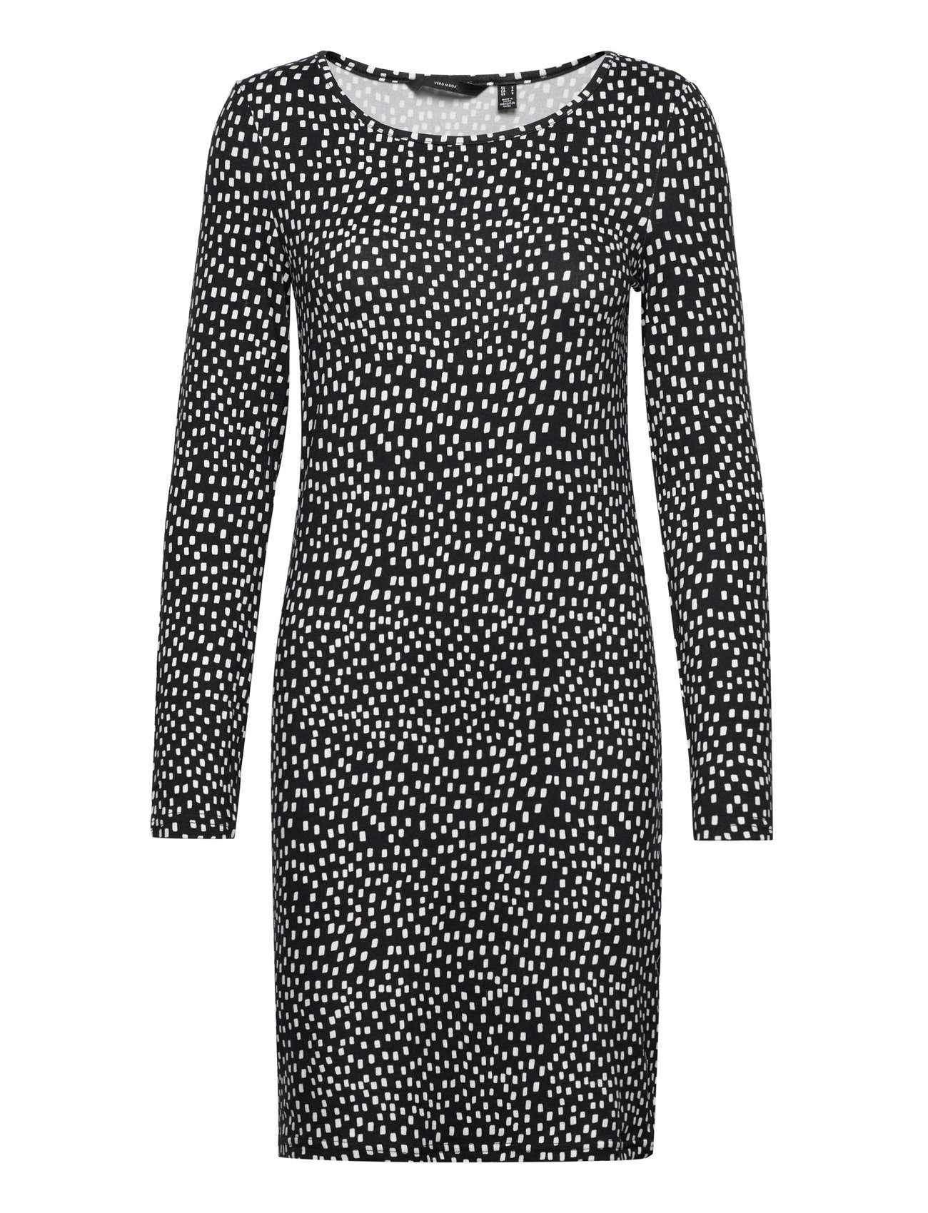 Vmlinet Ls Short Dress Jrs Lt Patterned Vero Moda