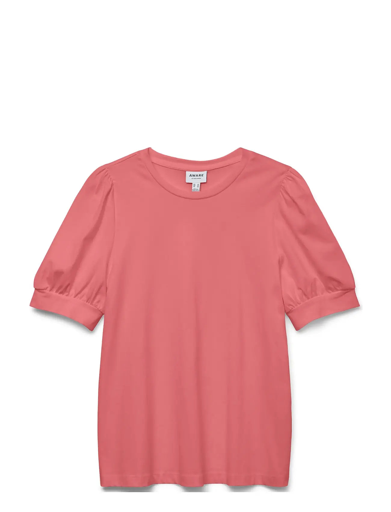 VERO MODA Awkerry 2/4 O-Neck Oberteil Noos Coral - L - Damen
