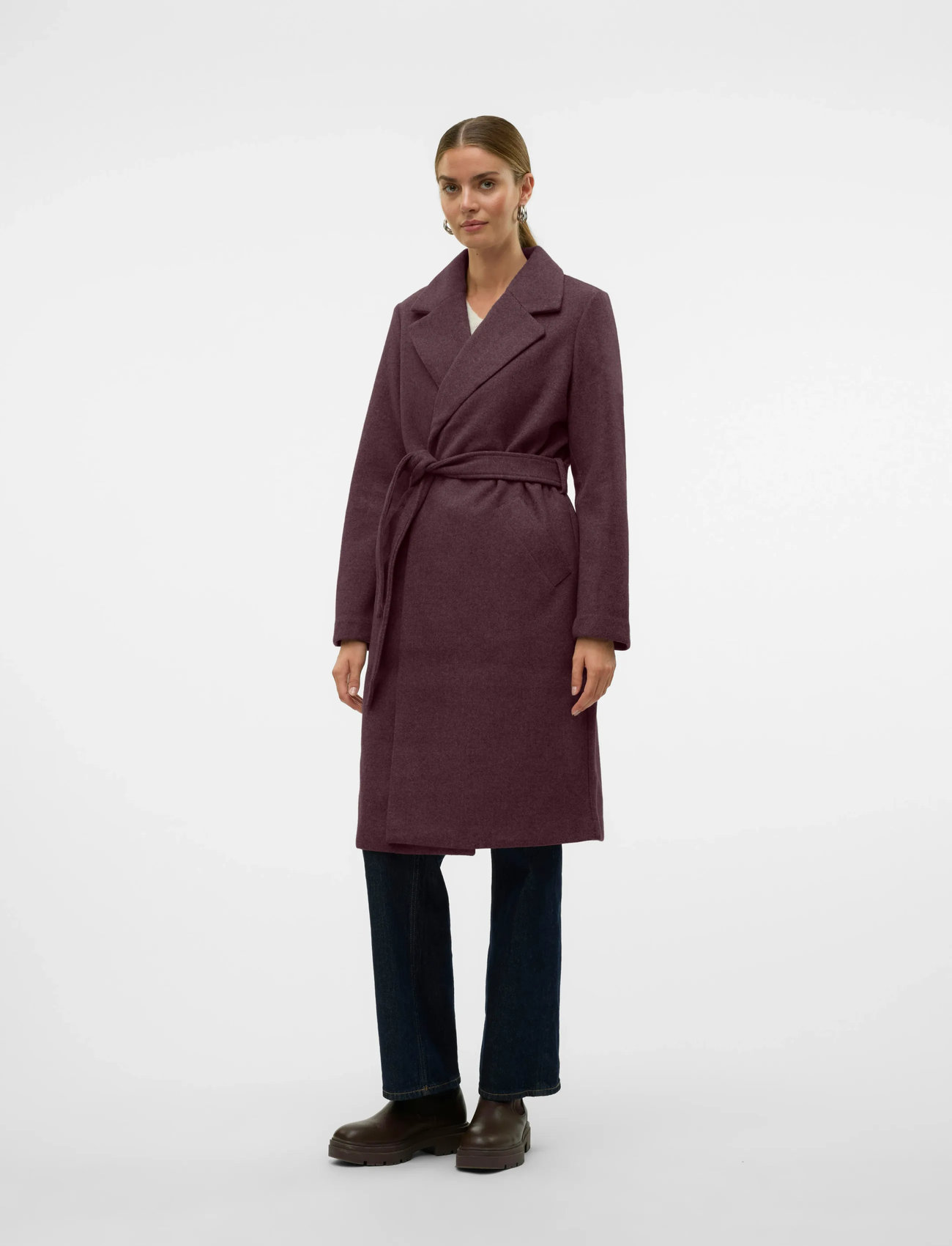 Vero Moda Vmfortuneaya Long Coat Ga Noos