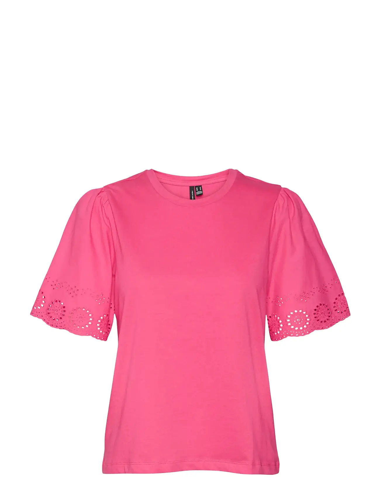 Vmemily Ss O-Neck Top Jrs Ga Pink Vero Moda