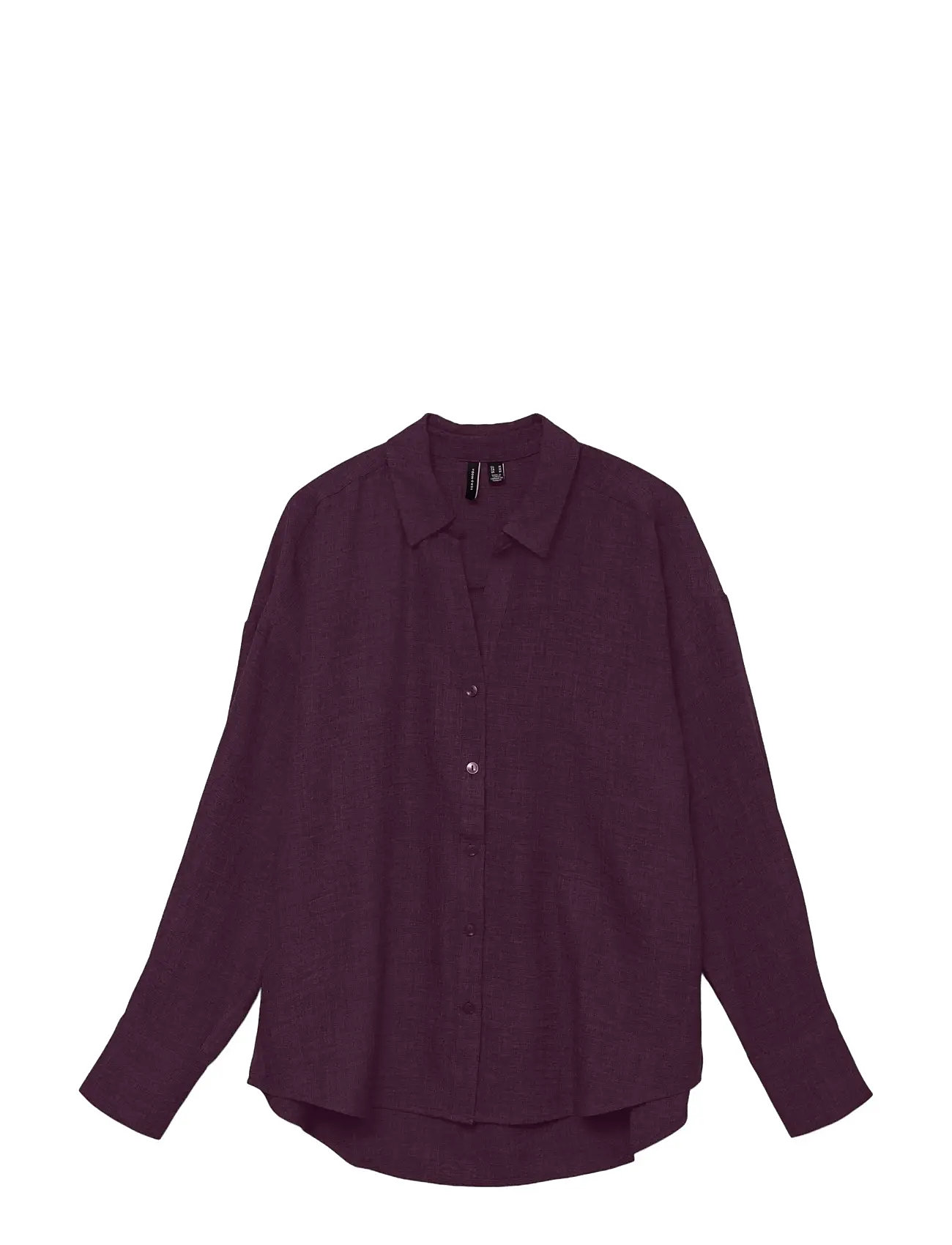 VERO MODA Vmmelaney Queeny Ls Shirt Wvn Noos Lila - XL - Damen
