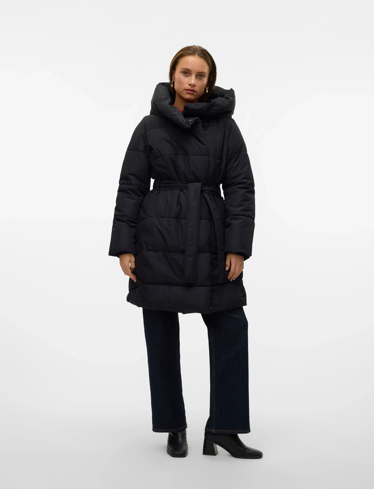 Zand BEAUMONT Gewatteerde jas VALENTINA LONG COAT