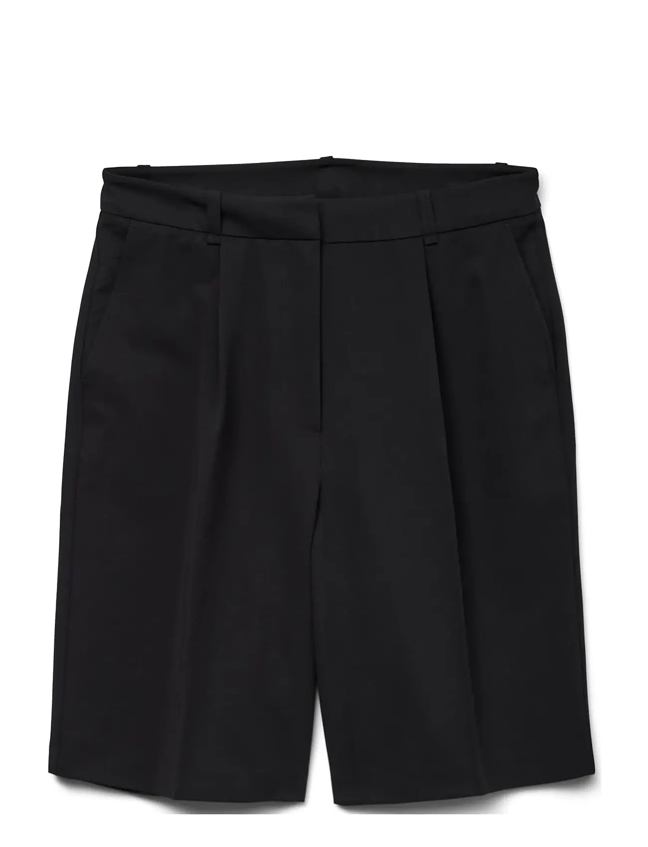 VERO MODA Awpassi Mw Knee Shorts Noos Schwarz - S - Damen
