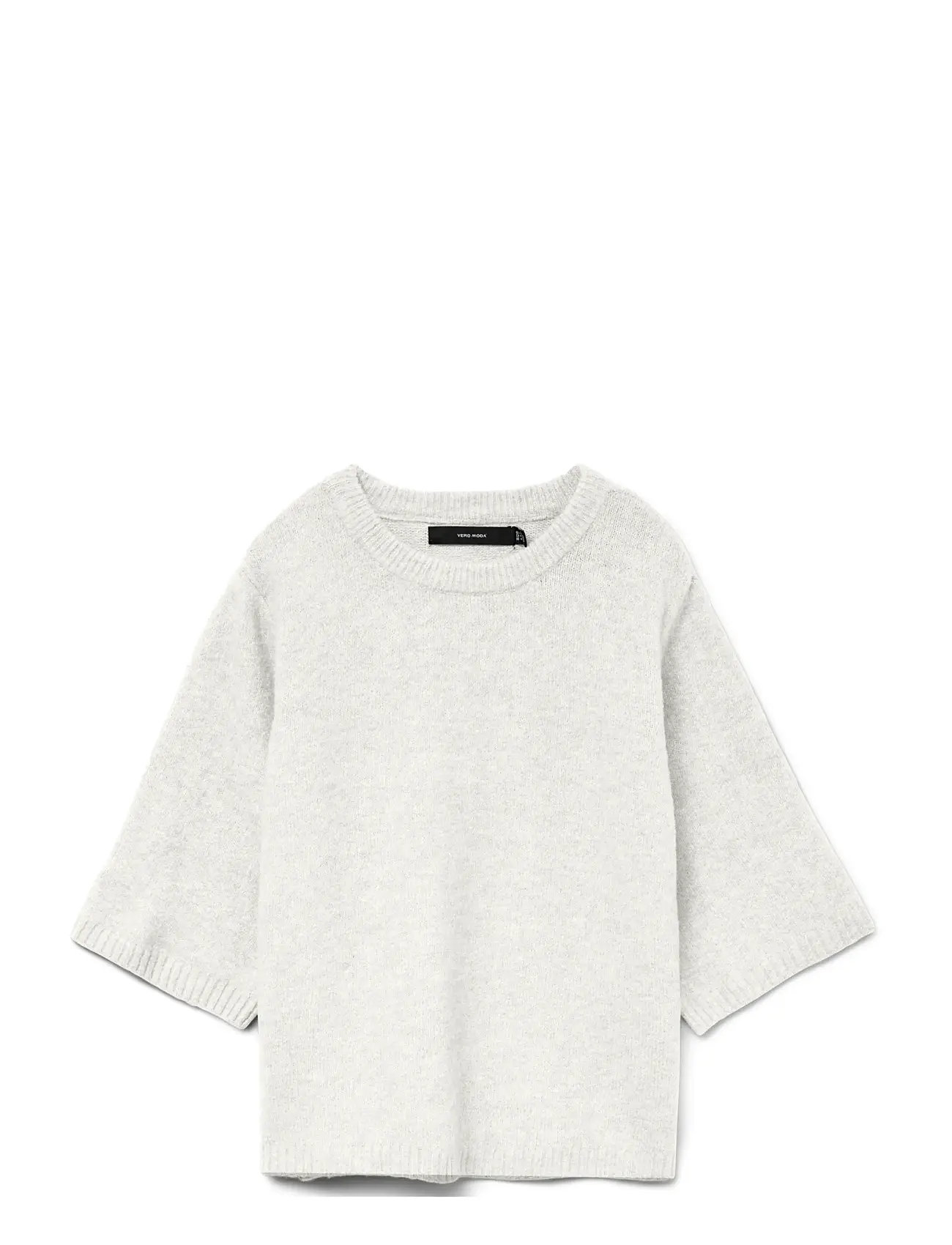 VERO MODA Vmboom 2/4 O-Nk Oversize Pullove Ga Noos Grau - L - Damen