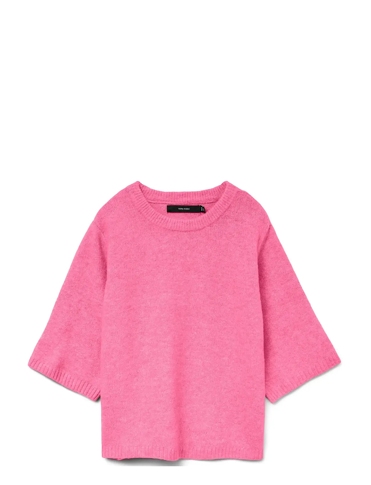 VERO MODA Vmboom 2/4 O-Nk Oversize Pullove Ga Noos Pink - L - Damen