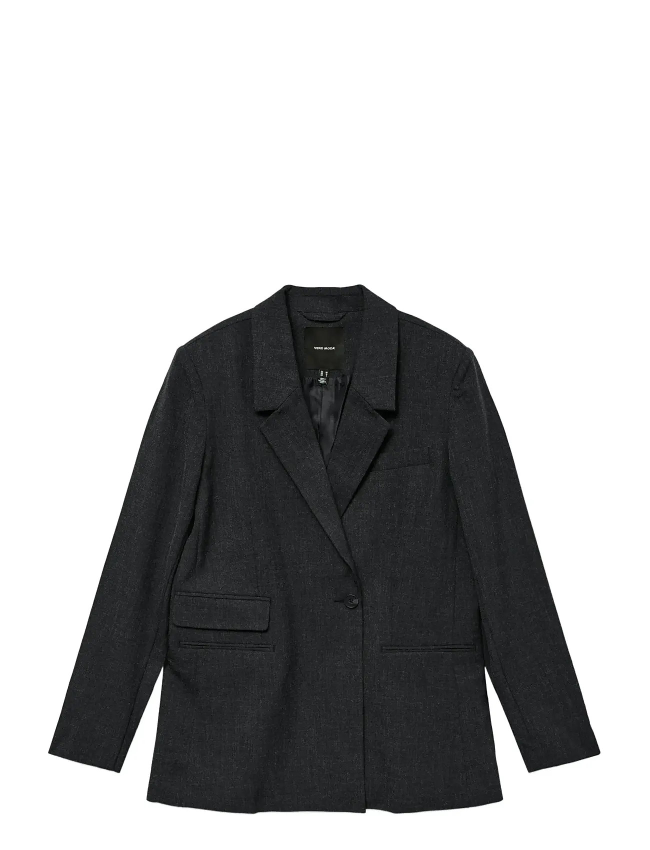 VERO MODA Vmbestie Ls Regular Blazer Noos Grau - 36 - Damen