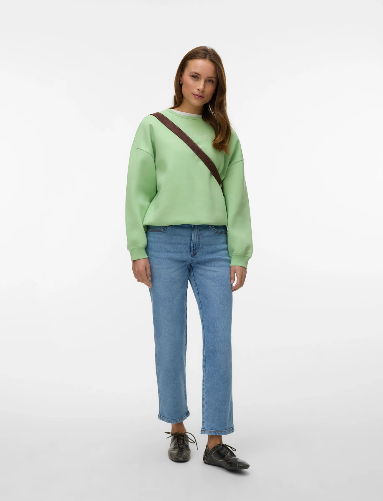 Vero Moda Vmamara Mr Slim Straight Ank Vi3512 Noos, 32 x 32, Blue, Jeans > Lige-Almindelige, Dame