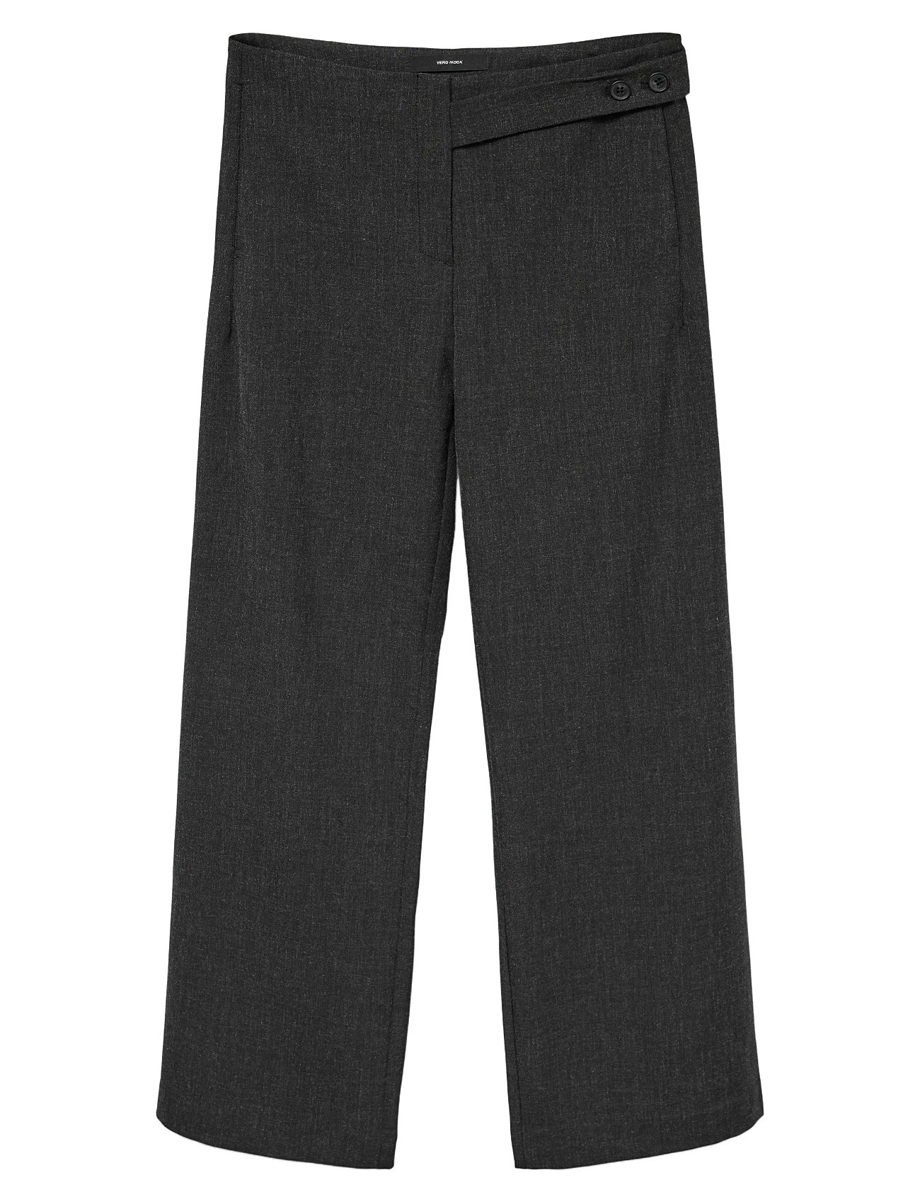 VERO MODA Vmbestie Mw Wide Strap Hose Grau - 44x32 - Damen