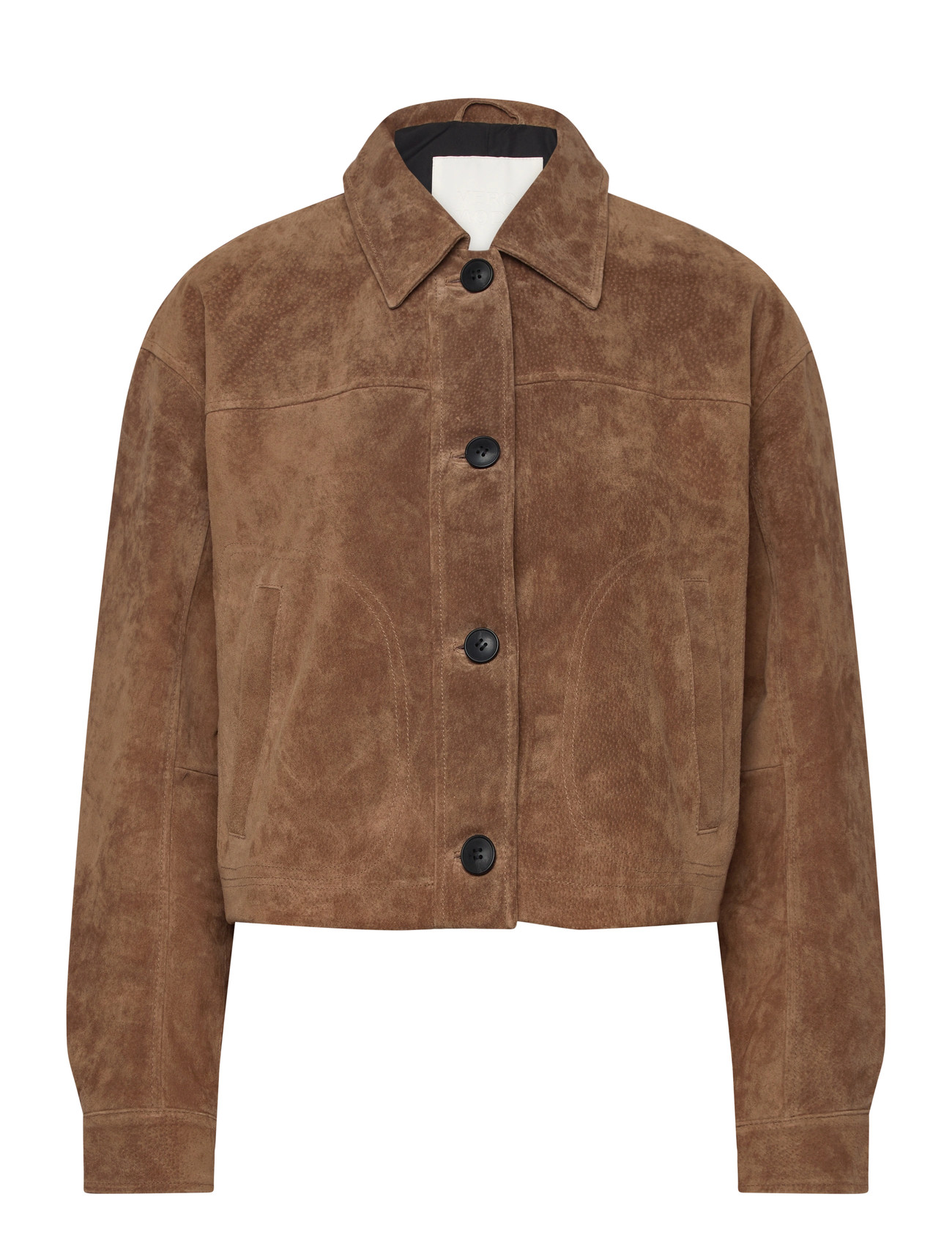 VERO MODA Vmroycestine Kurz Wildleder Jacke Braun - S - Damen