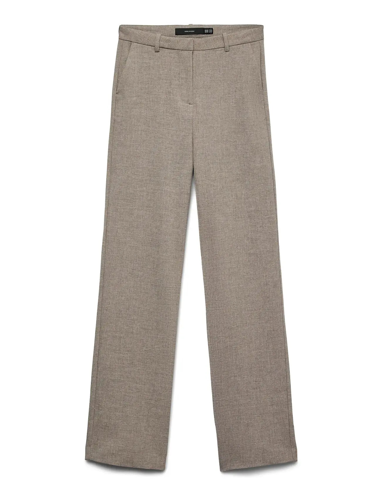VERO MODA Vmzamira Bestie Mw Straight Hose Noos Beige - Mx34 - Damen