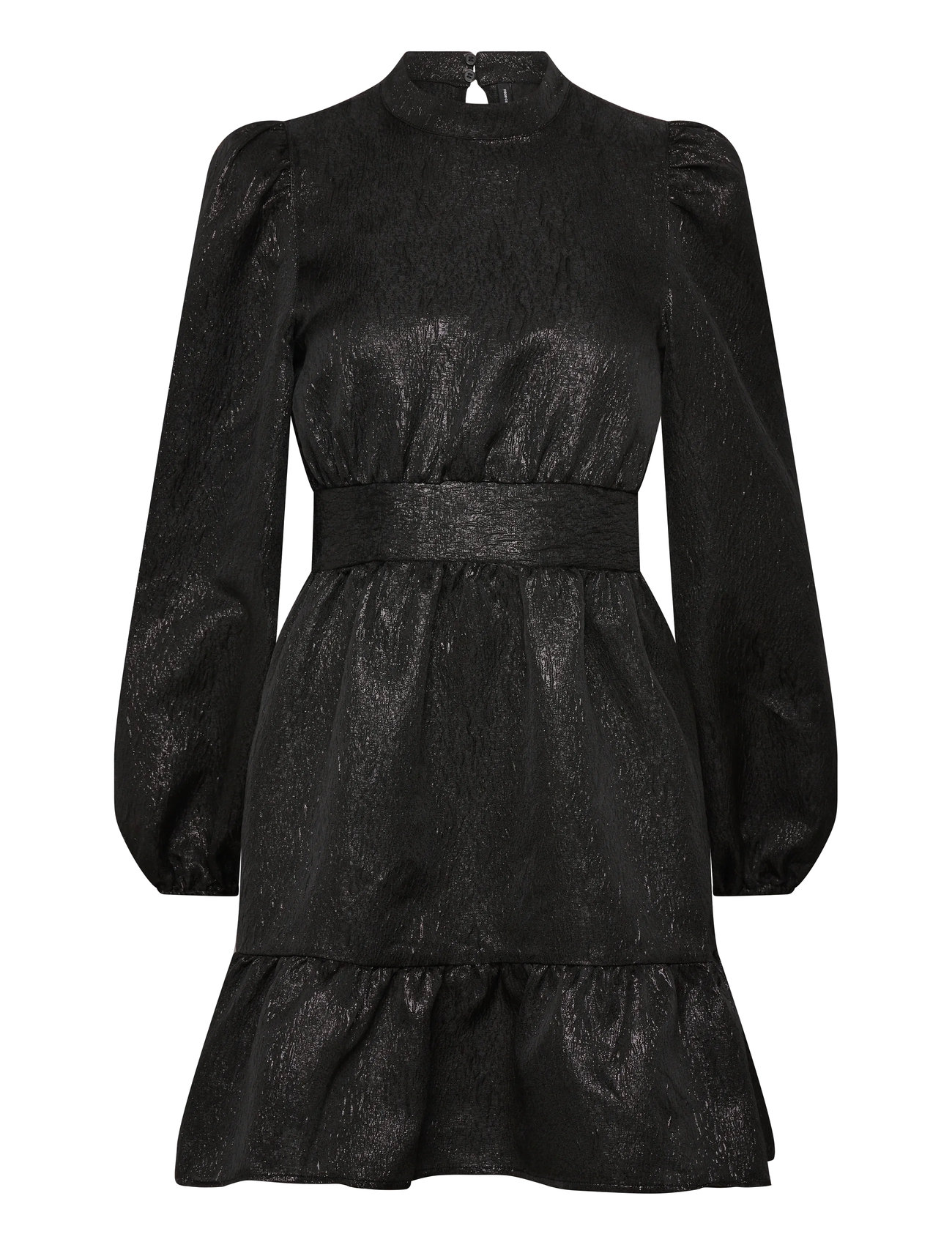 VERO MODA Vmsulle New Ls Kurz Kleid Wvn Exp Schwarz - M - Damen