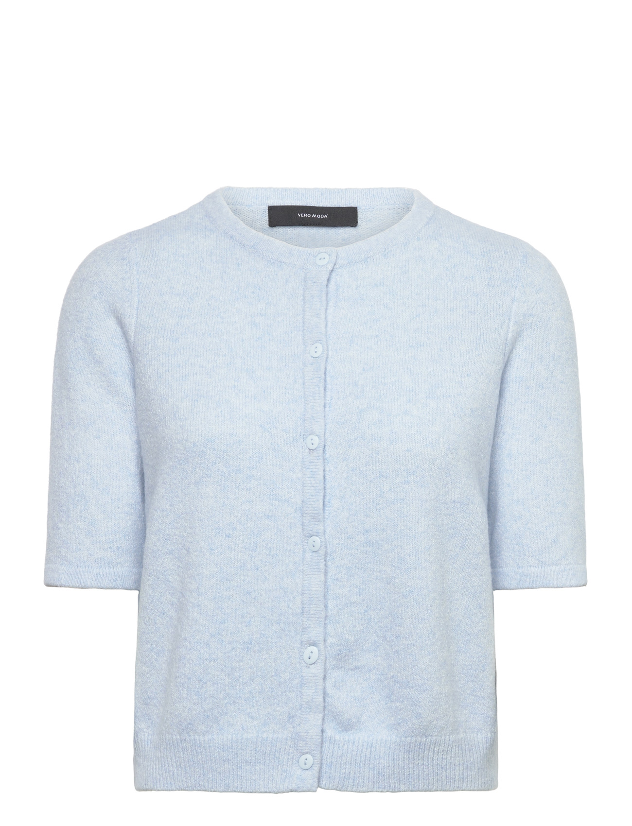 VERO MODA Vmdoffy 2/4 O-Neck Button Cardigan Noos Blau - L - Damen