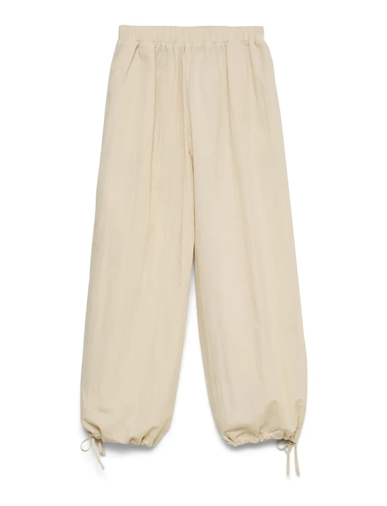 Vero Moda Vmmary Mw Harem Pant Wvn Exp, S, Cream, Bukser > Brede Ben, Dame