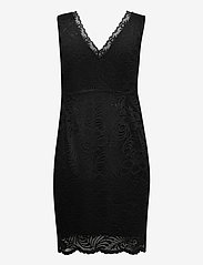 Vero Moda - VMJANNE SL SHORT LACE DRESS JRS BOO - sukienki dopasowane - black - 1