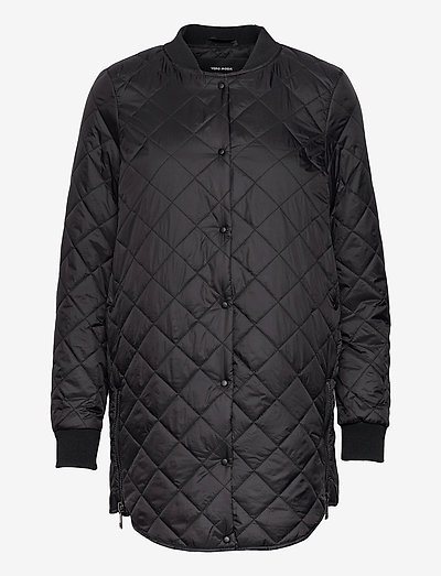 Vero Moda Tall VMHAYLE 3/4 JACKET - Halflange jas - black/zwart