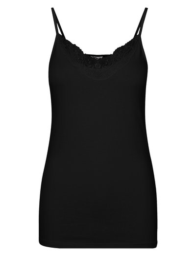 VMINGE LACE SINGLET - T-shirts & tops