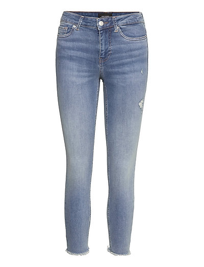 Vero Moda Vmpeach Mr Sk Ank Cut Dst Ri3101 - Skinny jeans | Boozt.com