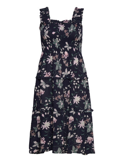 Vero Moda Vmjenny Sl Smock Calf Dress Wvn Ga (Desert Sage) - 399 kr | Boozt.com