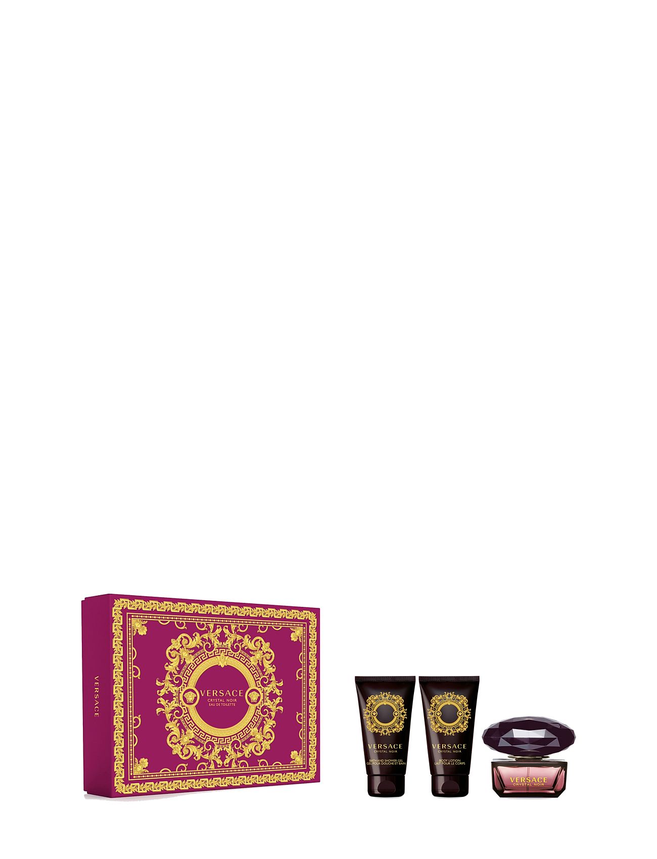 Crystal Noir Gift Set Parfume Sæt Nude Versace Fragrance