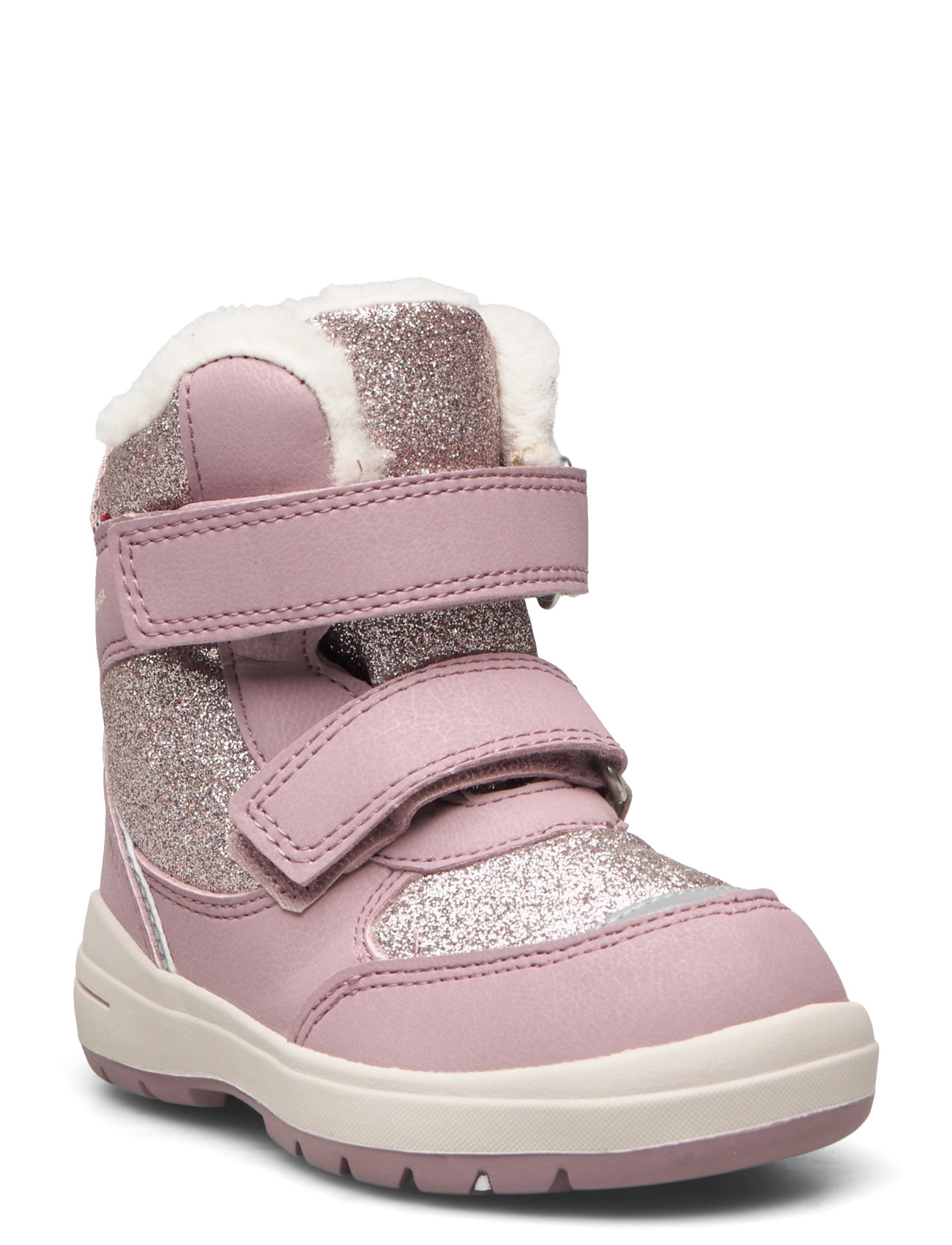 pink glitter snow boots