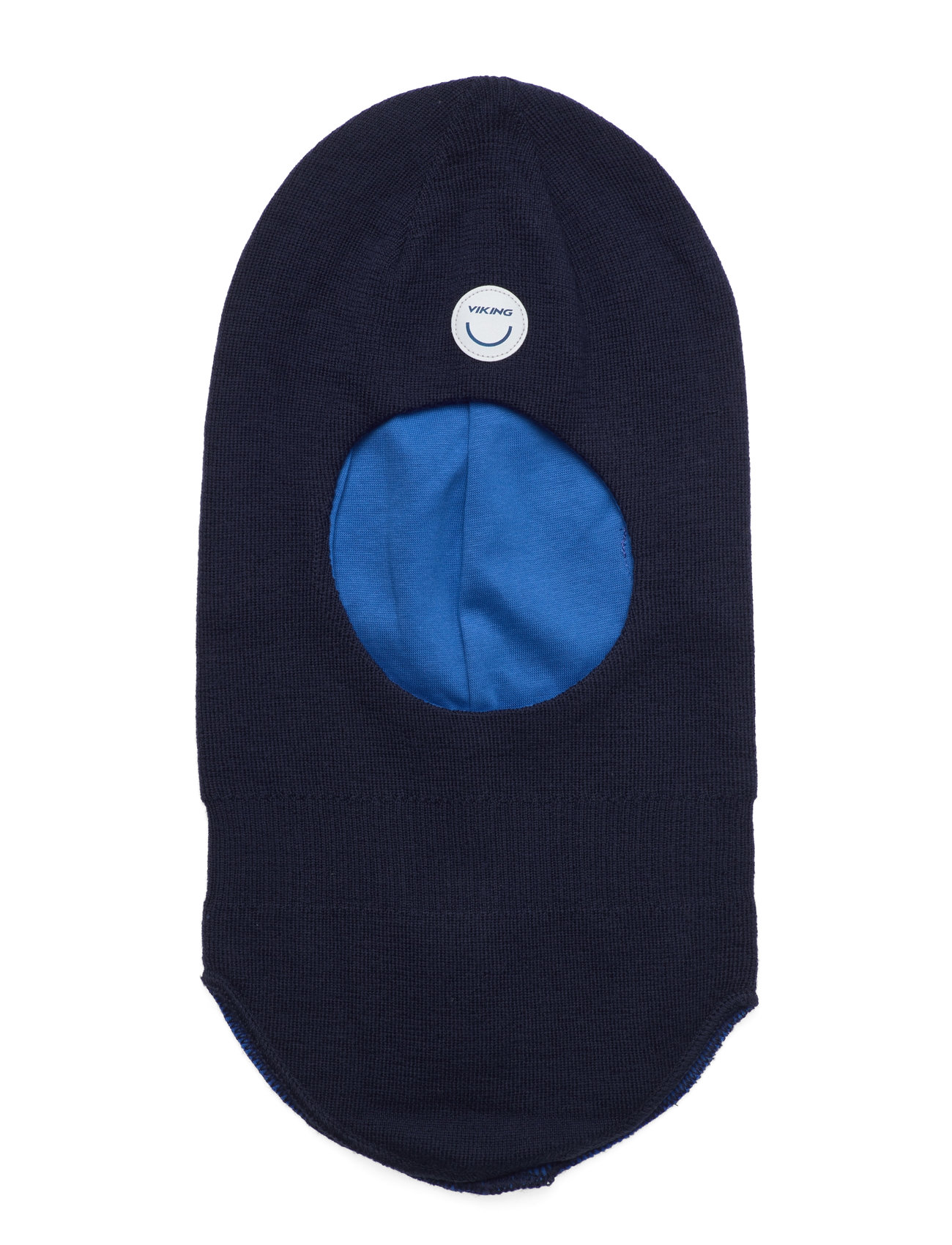 Alv Wool Balaclava Sport Headwear Balaclava Navy Viking