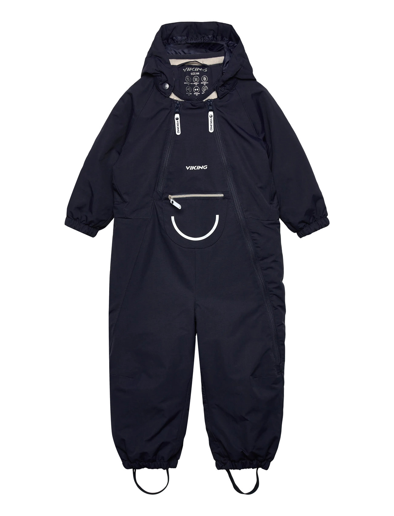 VIKING Alv Winter Playsuit Navy - 92 - Kinder