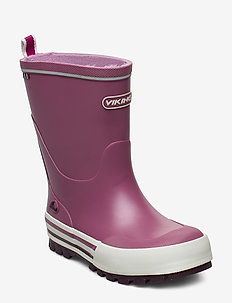 Jolly - unlined rubberboots - violet/wine