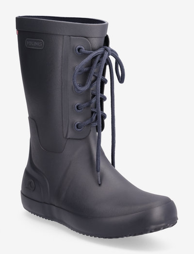 Retro Logg - rain boots - navy