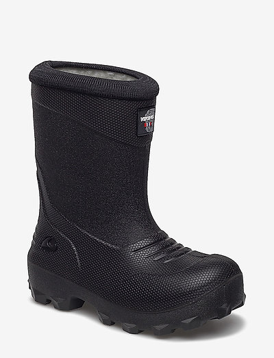 Frost Fighter - lined rubberboots - black/grey