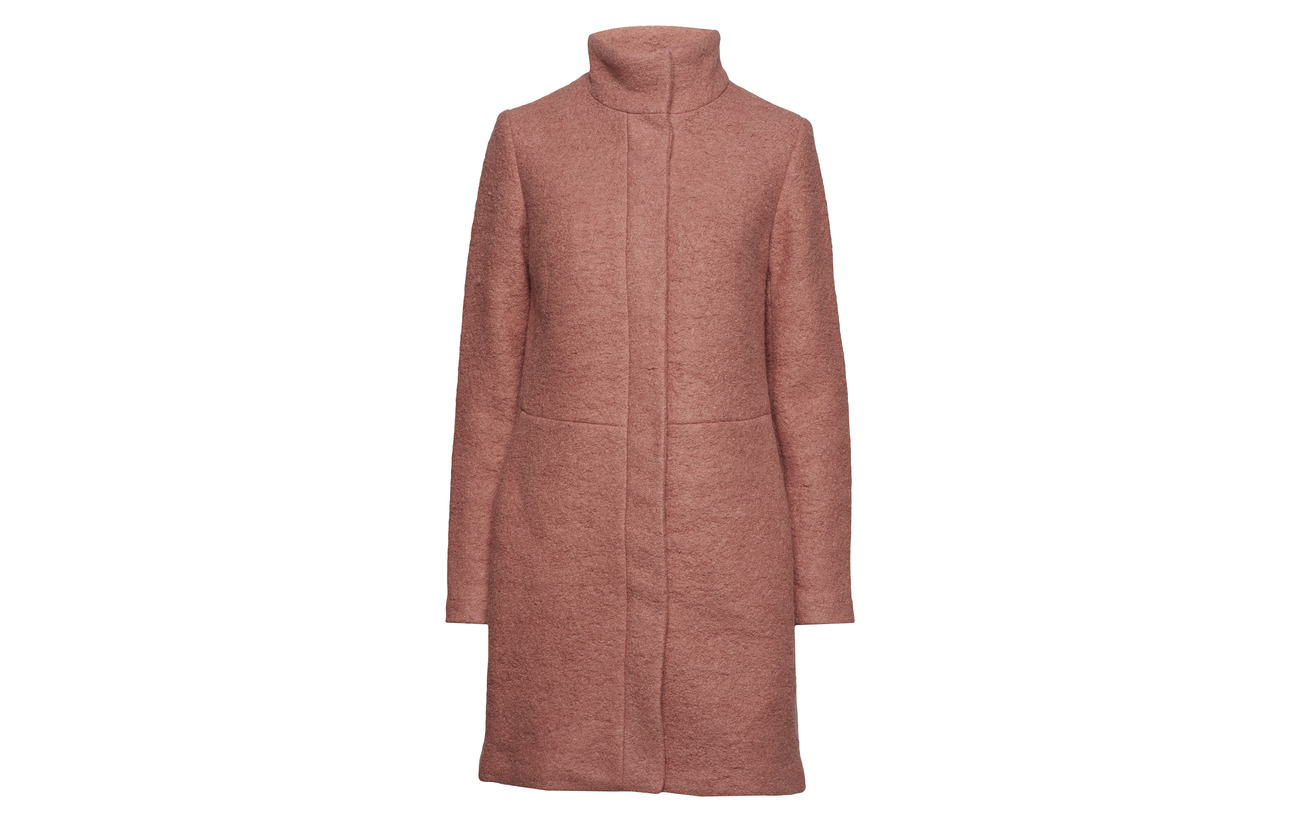 Polyester 50 Vila Ash Coat Laine Rose Vialanis noos YwP74