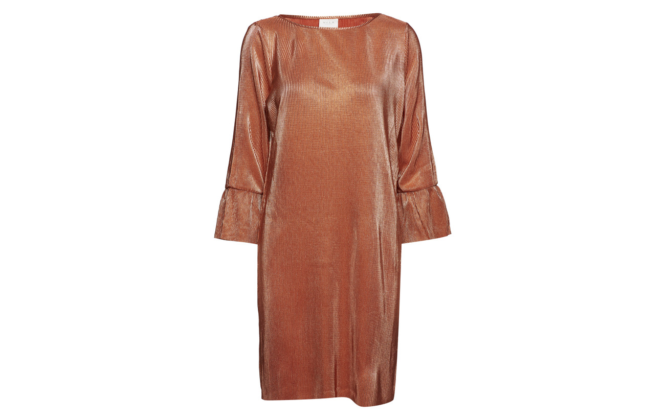 Redwood Vila 3 4 Dress Viparta Polyester 100 I11agwq