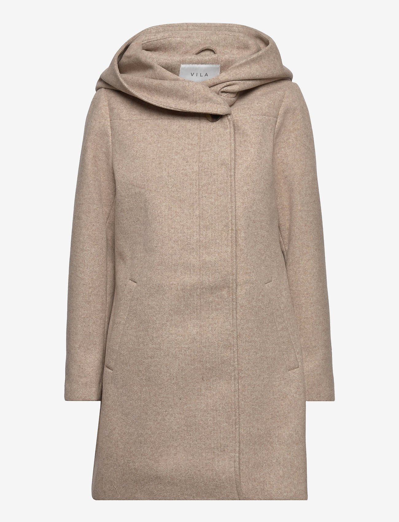 high neck winter coat